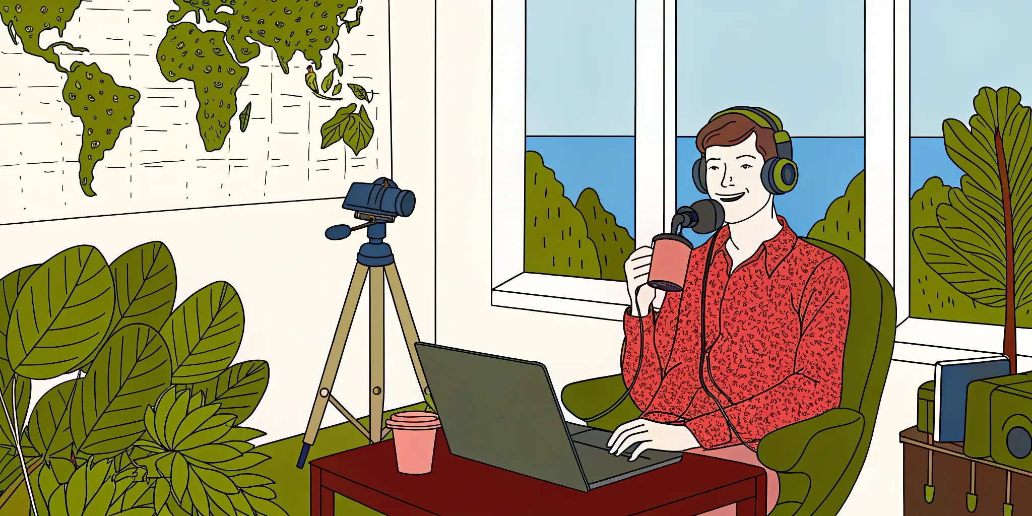 What are the best podcasts for men remote workers and digital nomads?