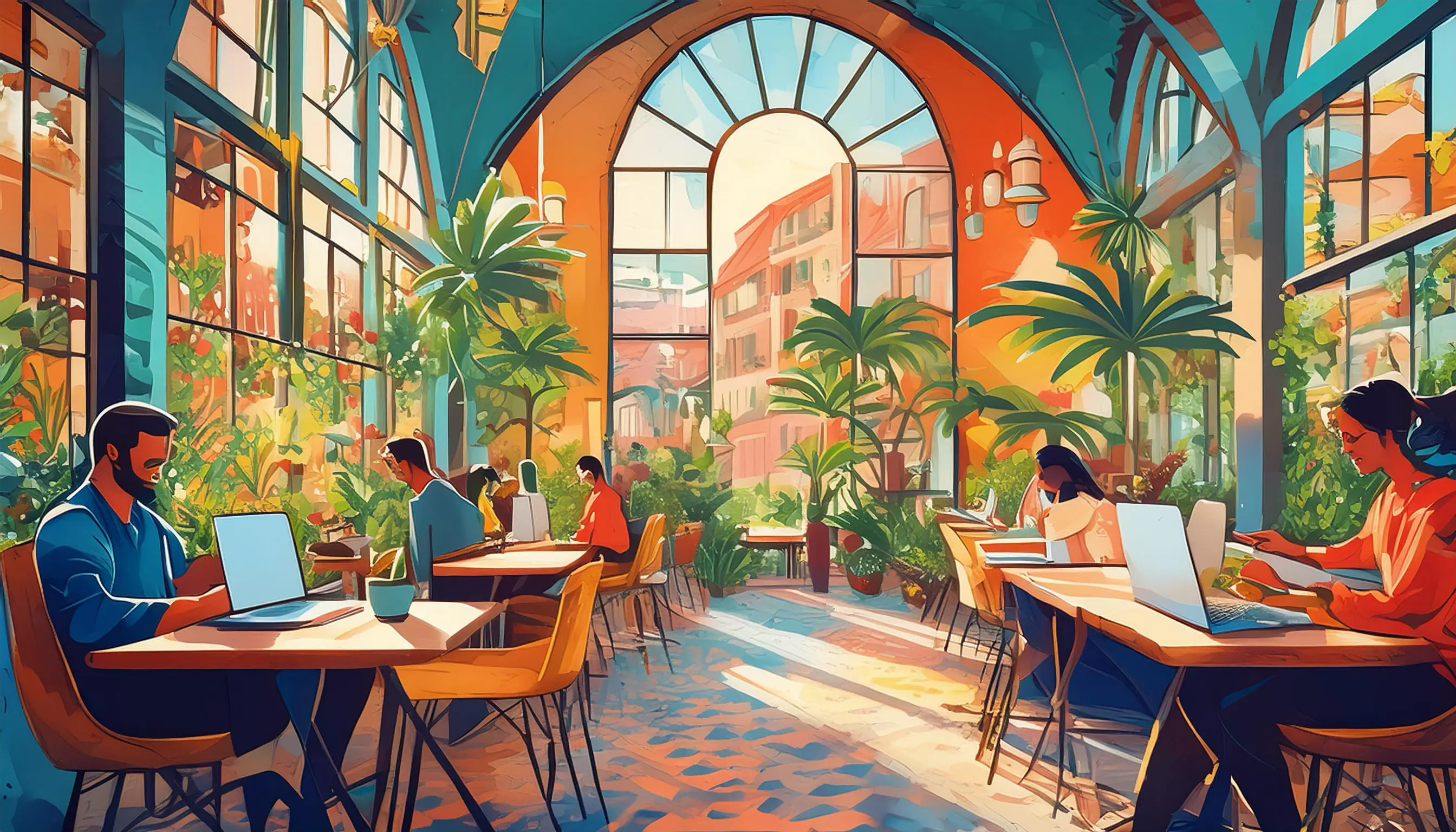 Cozy and artistic coworking space in El Born