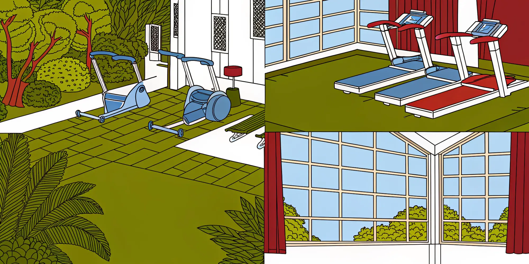 Madrid apartment with gym