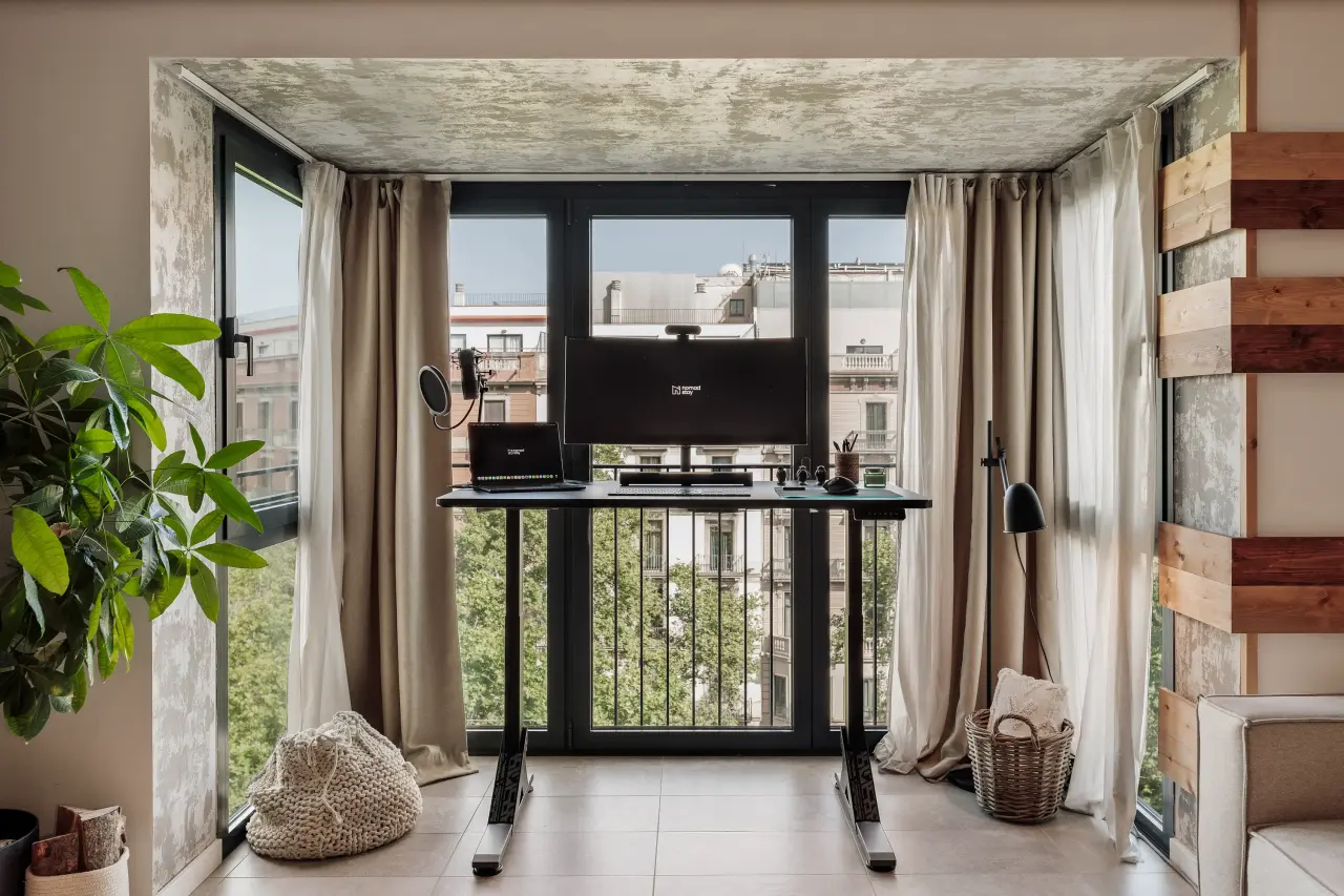 Remote work setup